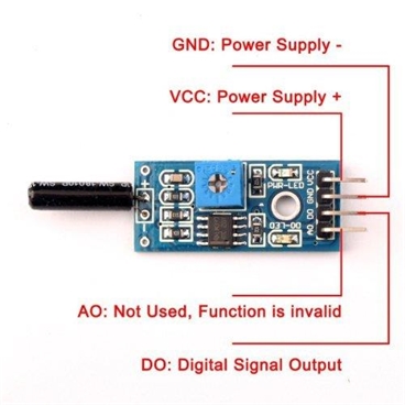 SW-1801P High Sensitive Vibration Sensor Module SW1801P Vibration Module