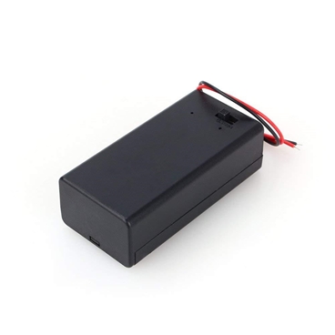 9V Battery Holder Case with ON-OFF Switch