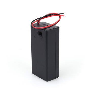 9V Battery Holder Case with ON-OFF Switch