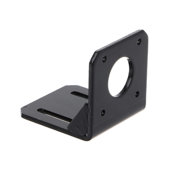 Black 42mm NEMA17 Stepper Motor Mounting Bracket with Screws