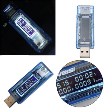 4~20V 0~3A Usb Charger Power Detector Battery Capacity Tester Voltage Current Meter