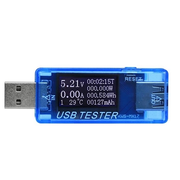 4~30V, 0~5A USB Detector Voltmeter Ammeter Power Capacity Tester Voltage Current Meter