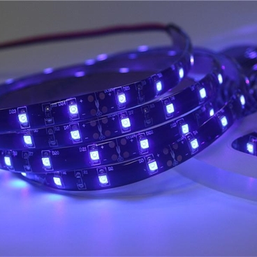 UV 3528 IP65 LED Strip Light [Black Background 5Meters 60leds/m]