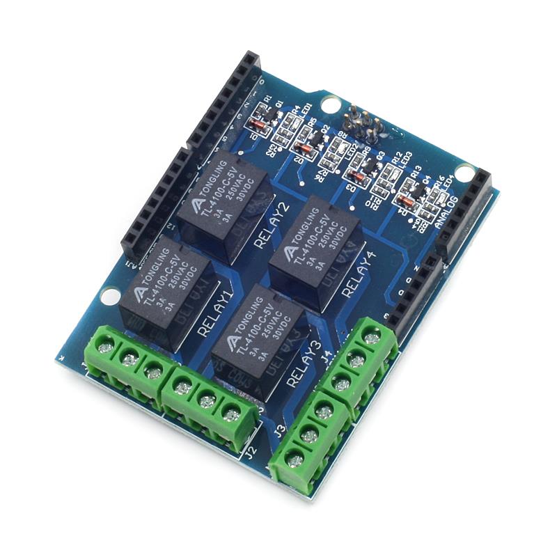 4 Channel Relay Shield Module