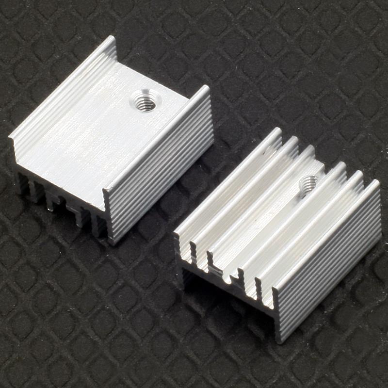 20x15x10mm Heat Sink for TO220 Transistor [5pcs Pack]