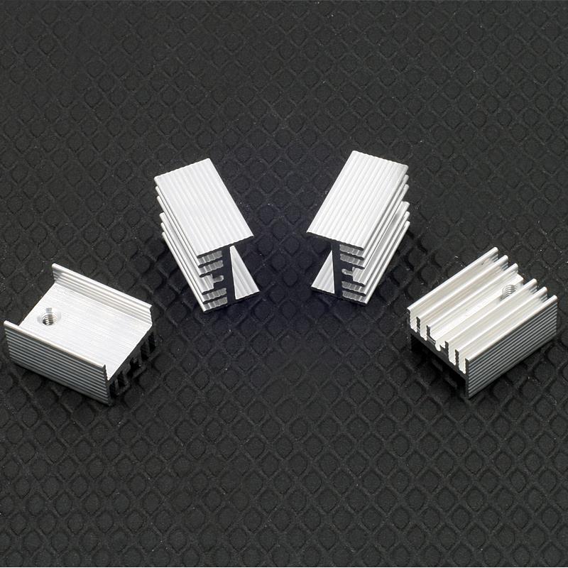 100 Pcs 20X15X10mm Aluminium TO-220 Heatsink TO 220 Heat Sink Transistor Radiator TO220 Cooler Cool | Fruugo NO
