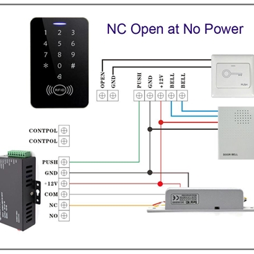 DC12V Electric Bolt Lock Magnetic Electronic Door Lock