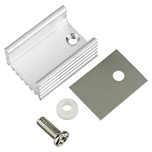 TO-220 Heat Sink Radiator Electronic Chipset Heat Dissipation Screws Kits