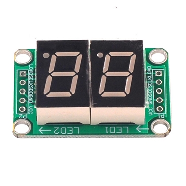 74HC595 Static Drive 2 Segment Digital Tube Display Module