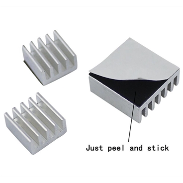 3pcs Raspberry Pi Heatsink Set