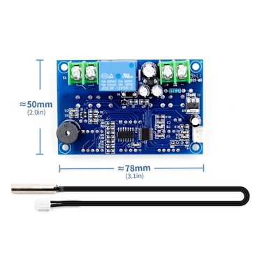 XH-W1401 Intelligent LED Thermostat Three Window Synchronization Temperature Controller