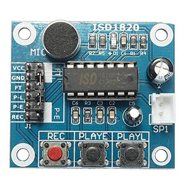 ISD1820 3-5V Voice Module Recording And Playback Module