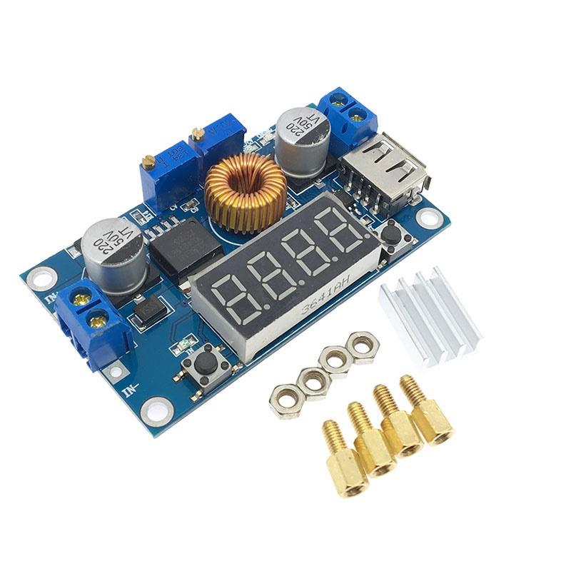 DC-DC XL4015 5A Digital LED Drive Step Down Buck Converter With Voltmeter Ammeter