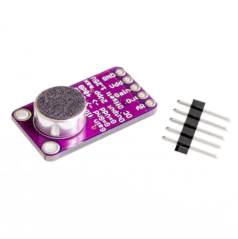 MAX9814 Microphone Amplifier Board Module