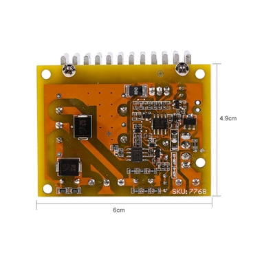 High Voltage DC-DC Boost Converter 45~390V ZVS Dual Output Boost Module