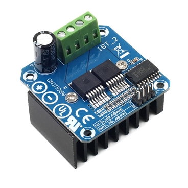 Dual BTS7960 Motor Drive Module High-power 43A H-Bridge PWM Drive For Smart Car Driver Arduino