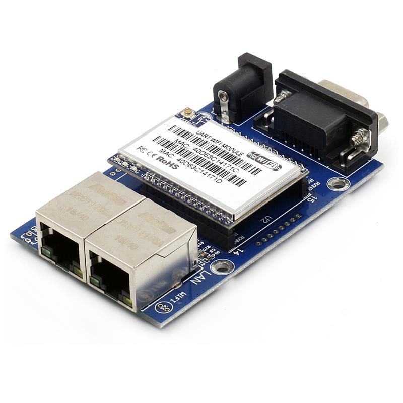 HLK-RM04 Serial wifi Dual Ethernet UART to WIFI Module