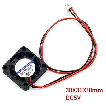 30X10mm 3010 DC5V Mini Micro Cooling Brushless Fan 2Pin