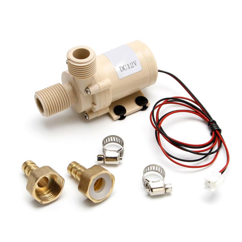 DC12V Solar Hot Water Heater Circulation Pump with Brass Couplers​