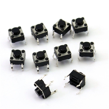 6x6x5mm Tactile Switch Panel PCB Mount Momentary TACT Switch Push Button for Arduino