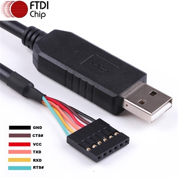 6pin FTDI FT232RL USB to TTL/RS232