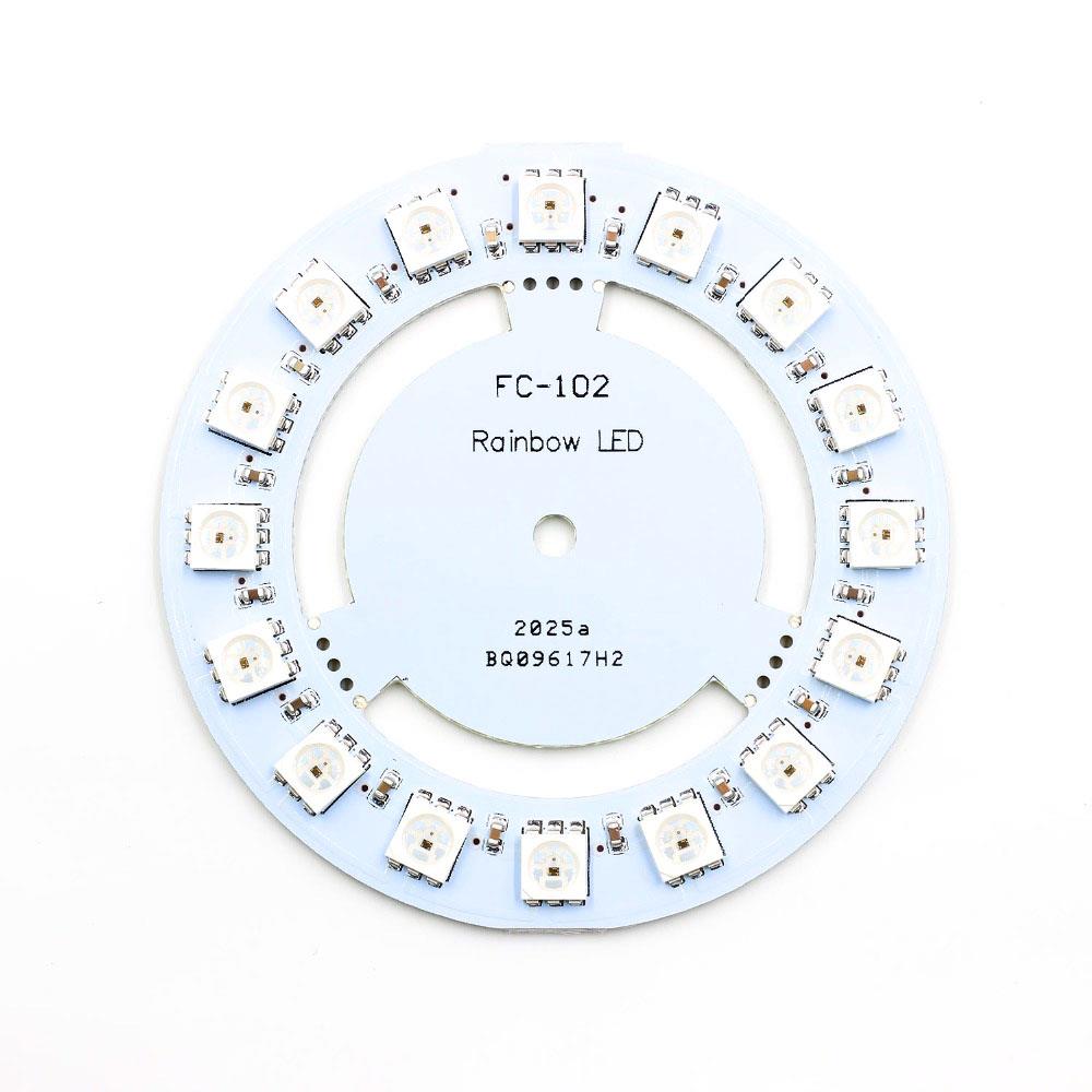 WS2812 16 Bits LEDs 5050 RGB LED Ring Lamp