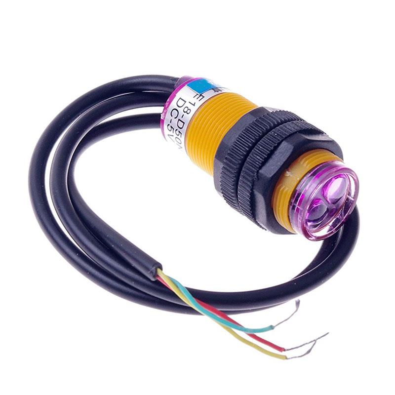 E18-D50NK Infrared Obstacle Avoidance Photoelectric Sensor