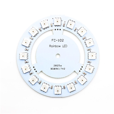 WS2812 16 Bits LEDs 5050 RGB LED Ring Lamp