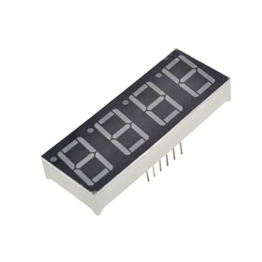 0.56”7 Segment 4 Digit Super Red Clock LED Display Common Anode [5pcs Pack]