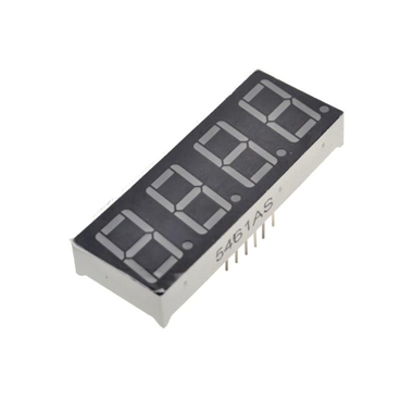 0.56”7 Segment 4 Digit Super Red Clock LED Display Common Anode [5pcs Pack]