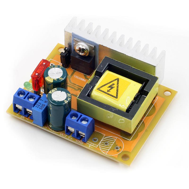 High Voltage DC-DC Boost Converter 45~390V ZVS Single Output Boost Module