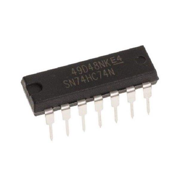 SN74HC74N DIP14 Dual D-Type FlipFlop IC [5pcs Pack]