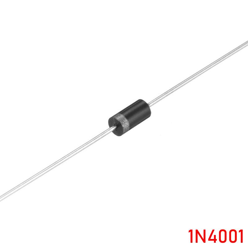 1N4001 Rectifier Diode 50V 1A DO-41 [50pcs Pack]