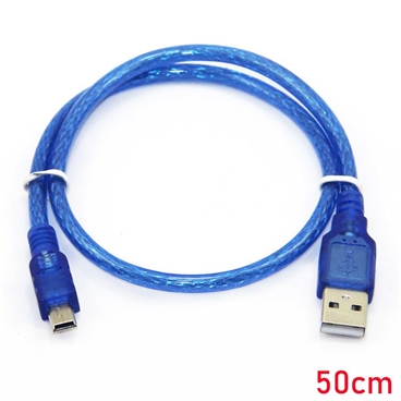 50cm USB Type A to Mini 5P Data Cable