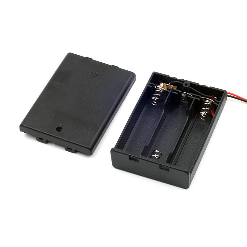 3XAAA Battery Holder Box Case With ON/OFF Switch