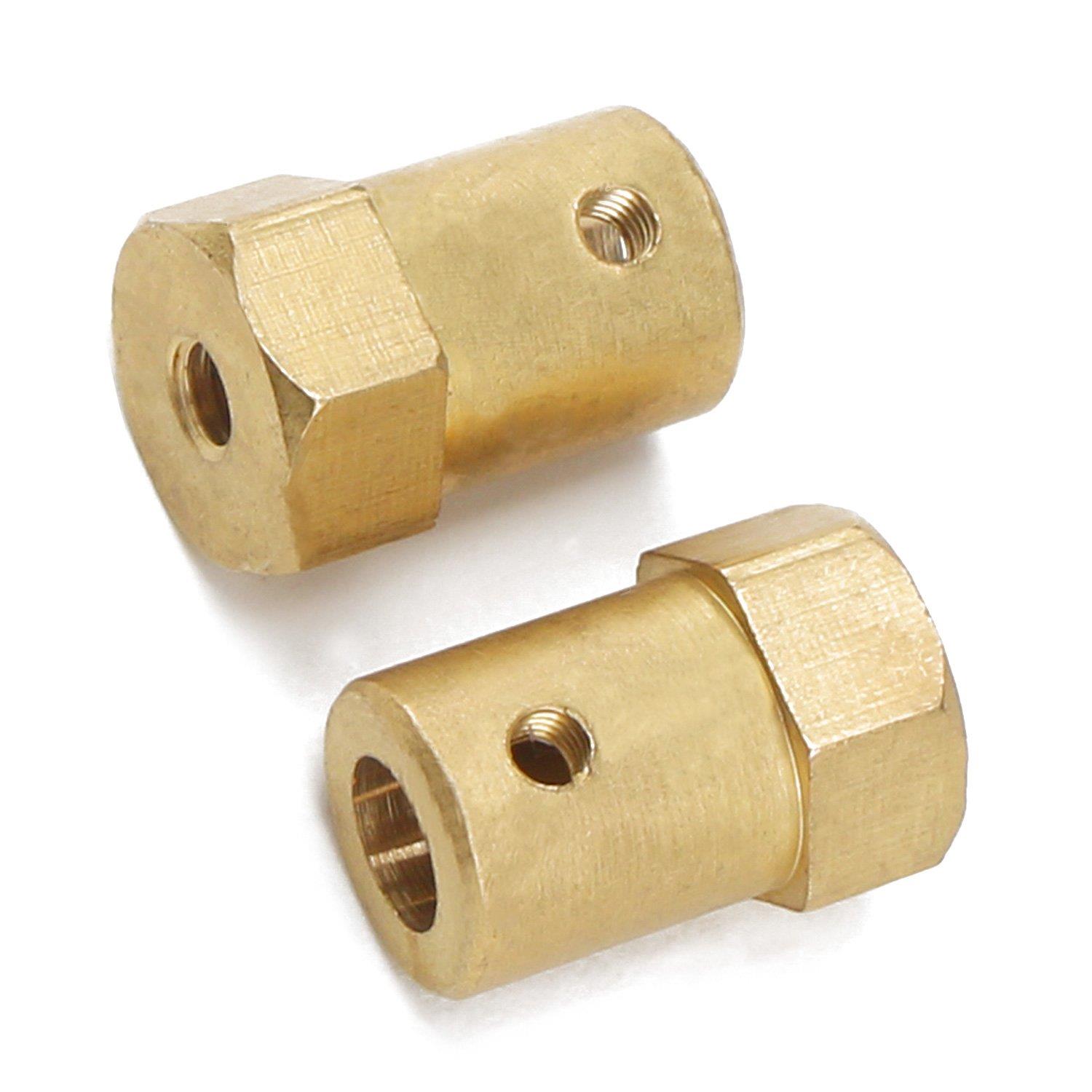 Hex coupling tire connector [2pcs Pack]