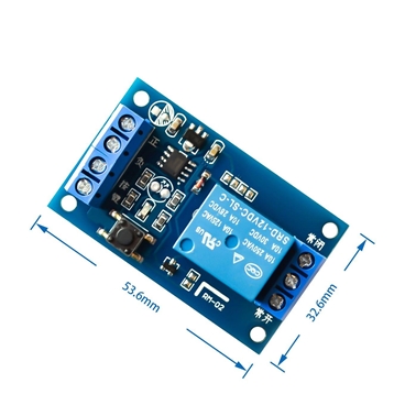 12V Bond Bistable Relay Module Car Modification Switch One Key Start and Stop the Self-Locking