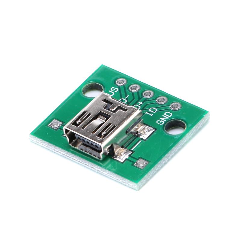 Mini USB to DIP 2.54mm Adapter