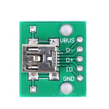 Mini USB to DIP 2.54mm Adapter