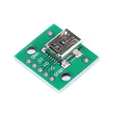 Mini USB to DIP 2.54mm Adapter