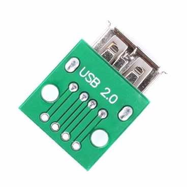 USB 2.0 To DIP 2.54mm breakout Board Adapter