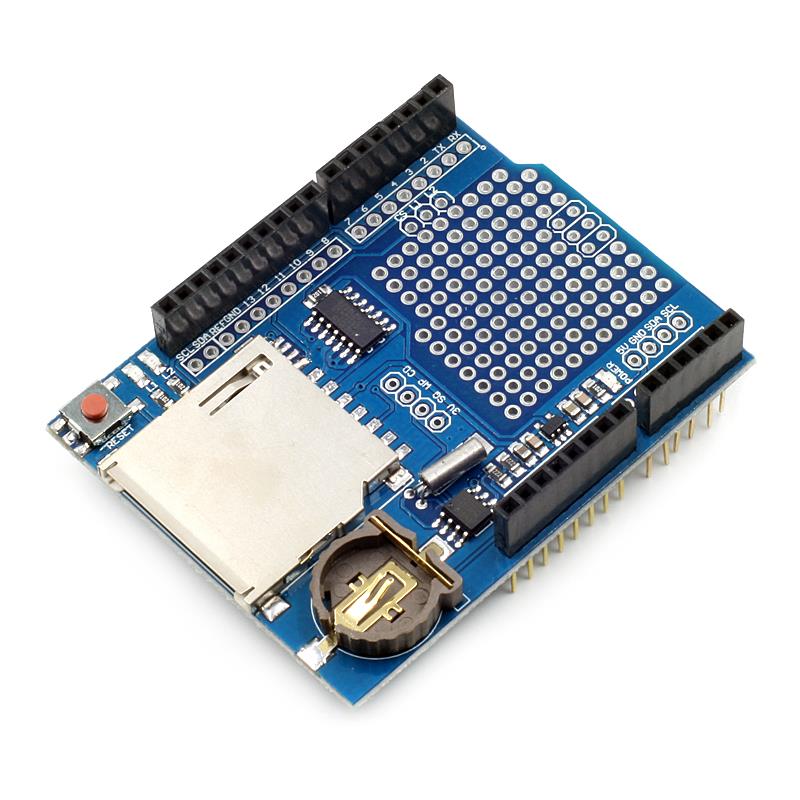 Mini Logging Recorder Data Logger Module Shield V1.0 For Arduino UNO SD Card