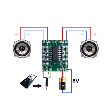 PAM8403 Super mini digital amplifier board Class D digital amplifier board