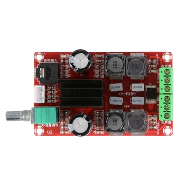 XH-M189 2X50W high-end digital amplifier board DC24V TPA3116D2 two-channel stereo amplifier board