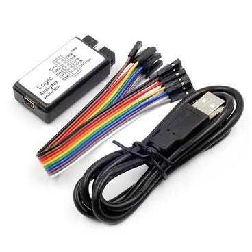 USB Logic Analyzer 24MHZ 8 Channel UART IIC SPI Debug For ARM FPGA
