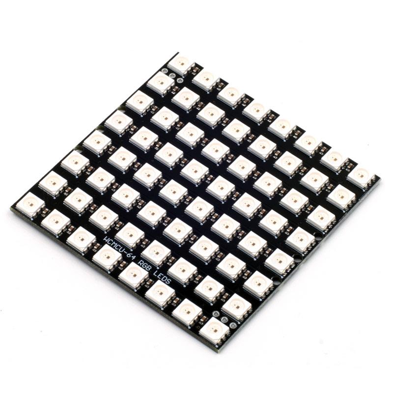 WS2812 LED 5050 RGB 8x8 64 LED Matrix