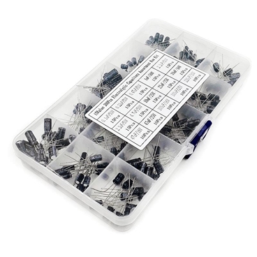 200pcs 15value Electrolytic Capacitor Assortment Box Kit