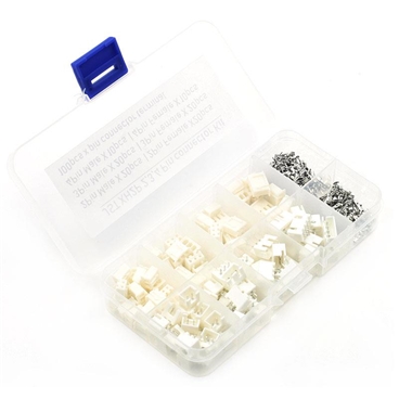 JST XH 2, 3, 4Pin Connector Kit-2.54mm
