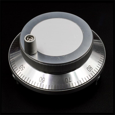 80mm CNC Electronic MPG Handwheel 5V 6Pin Pulse 100 Manual Pulse Generator