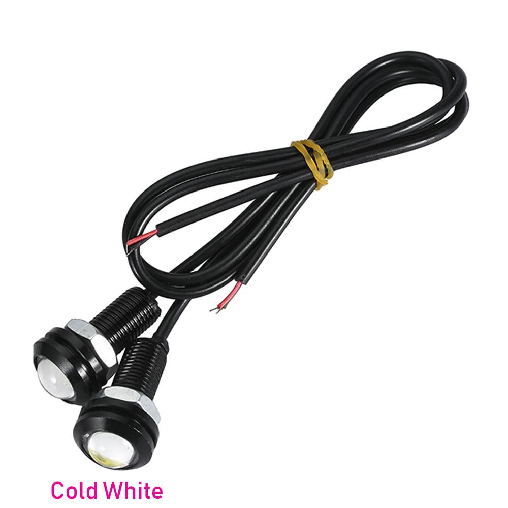 18MM Cold White Fog Reverse Eagle Eye DC12V LED Lamp [2pcs Pack]